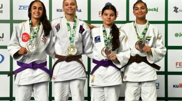 Após títulos internacionais, judoca santista é campeã brasileira e vai disputar Mundial Cadete na Bulgária