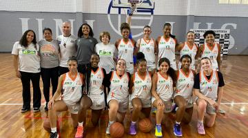 Novatas do basquete feminino santista mostram força da base e vencem campeonato adulto