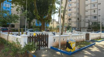 Concluída revitalização de praça na Aparecida, em Santos