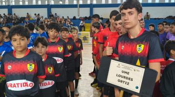 Copa de futsal escolar com alunos da rede municipal em Santos segue até novembro