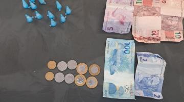 drogas e dinheiro apreendidos #paratodosverem