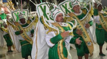 foliões desfilam na X9 #paratodosverem 