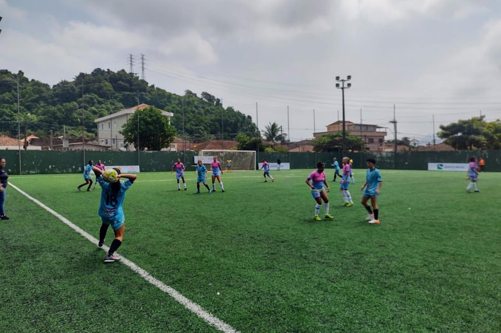 jovens durante jogo #paratodosverem 