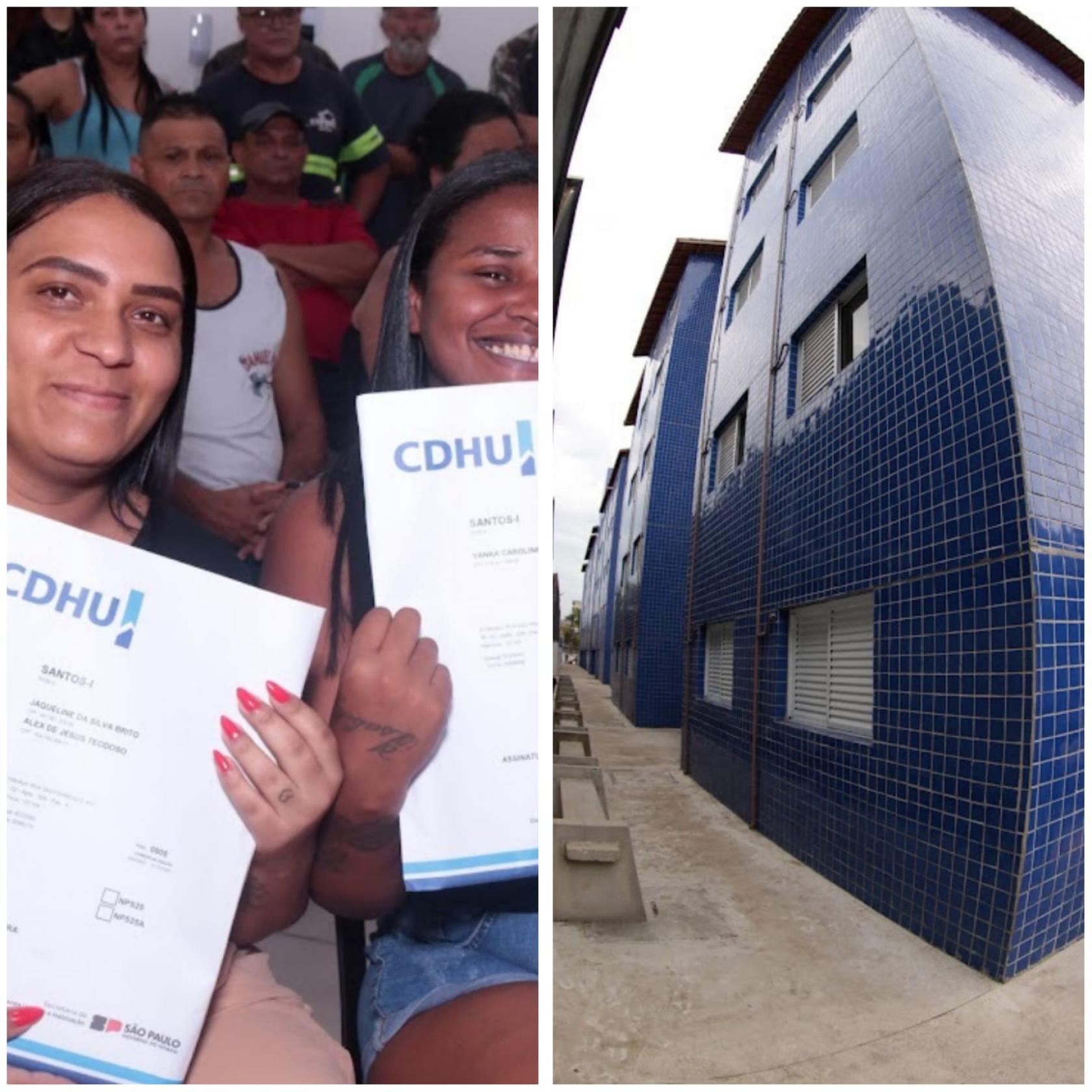 montagem mostra pessoas com diploma e prédio #paratodosverem 