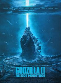 Cartaz para Godzilla II. #Pracegover