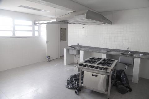 cozinha da unidade já pronta #paratodosverem 