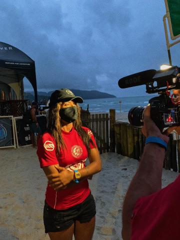 surfista dá entrevista #paratodosverem