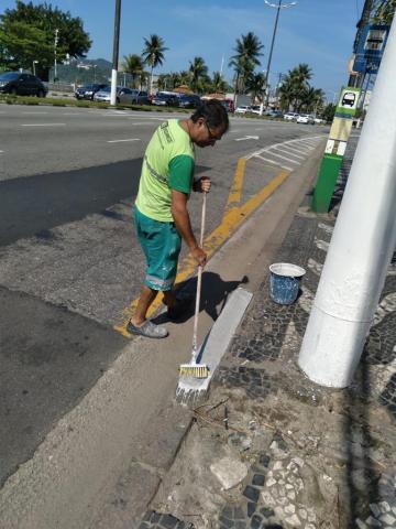 operário pinta guia #paratodosverem 