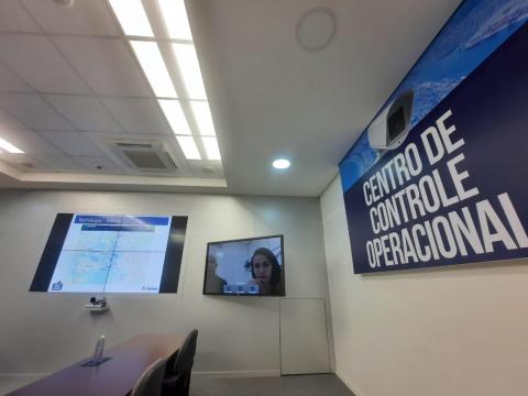 Imagem do monitor com os representantes pernambucanos. #paratodosverem