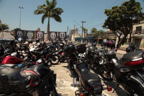 motos estacionadas #paratodosverem