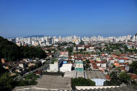 visão aérea da cidade #paratodosverem