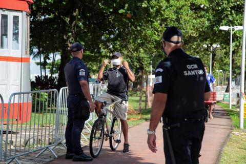 guarda aborda ciclista #paratodosverem 
