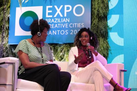 Fernanda Paz e Taynara Dias. #paratodosverem