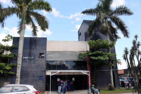 Fachada da Ambesp #paratodosverem