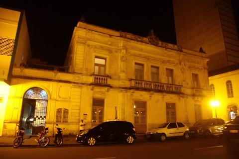 fachada do teatro guarany #paratodosverem