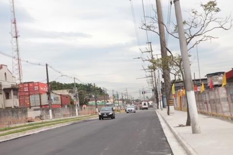 via já pavimentada #paratodosverem 