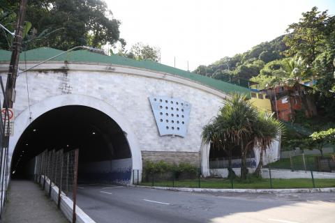 visão do túnel #paratodosverem 