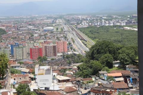 visão aérea do morro #paratodosverem 