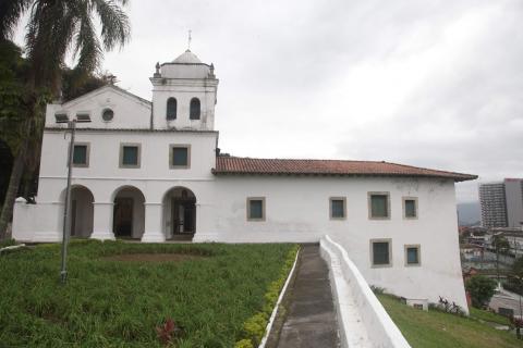 Fachada do Museu de Arte Sacra, Morro do São Bento. #Pracegover