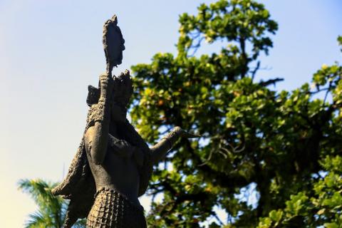 estátua de iemanjá #paratodosverem 