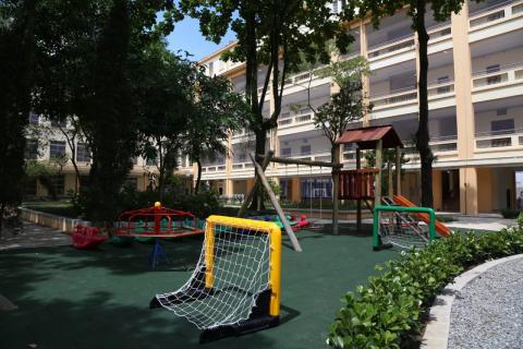 mini campo e playground #paratodosverem