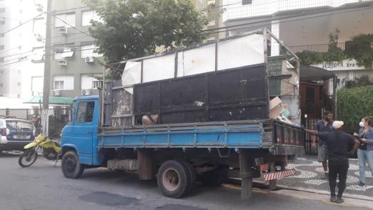 caminhão parado pela fiscalização #paratodosverem
