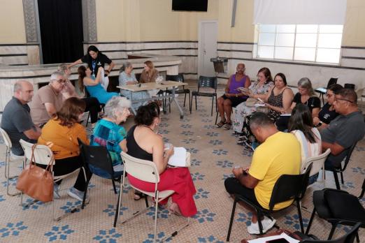 representantes participando de sorteio #paratodosverem 