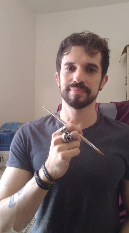 Foto do artista Dodô Veiga. #Paratodosverem.