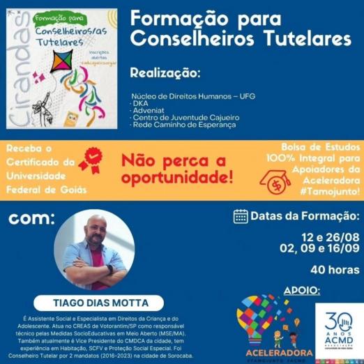 card do evento #paratodosverem 