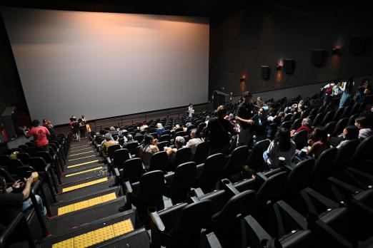 Filme foi exibido no Cine Roxy. #Paratodosverem