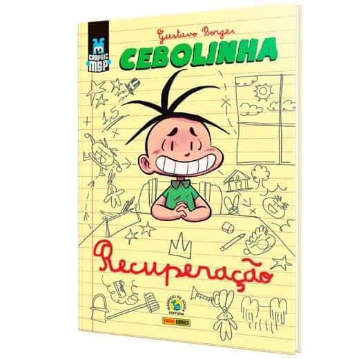 capa de revista em quadrinhos com cebolinha #pracegover 