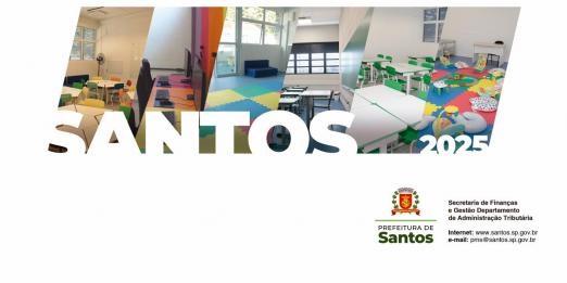 a capa do carnê de iptu. #paratodosverem 