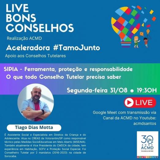 card do evento #paratodosverem 