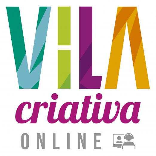 logo da vila criativa online #paratodosverem 