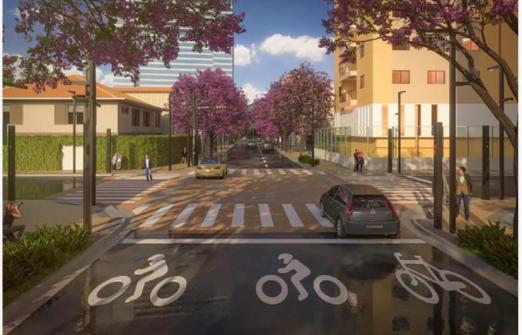 perspectiva da obra pronta #paratodosverem