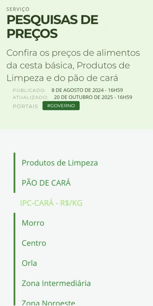 print da página #paratodosverem
