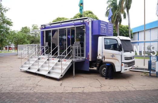 carreta móvel do sebrae #paratodosverem 