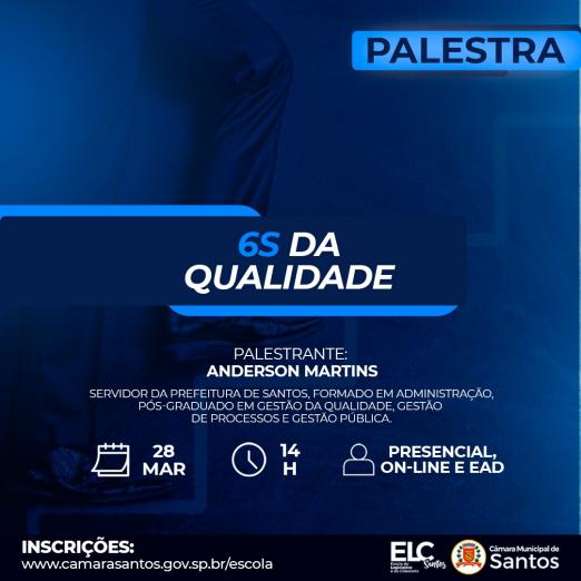 cartaz da palestra. #paratodosverem