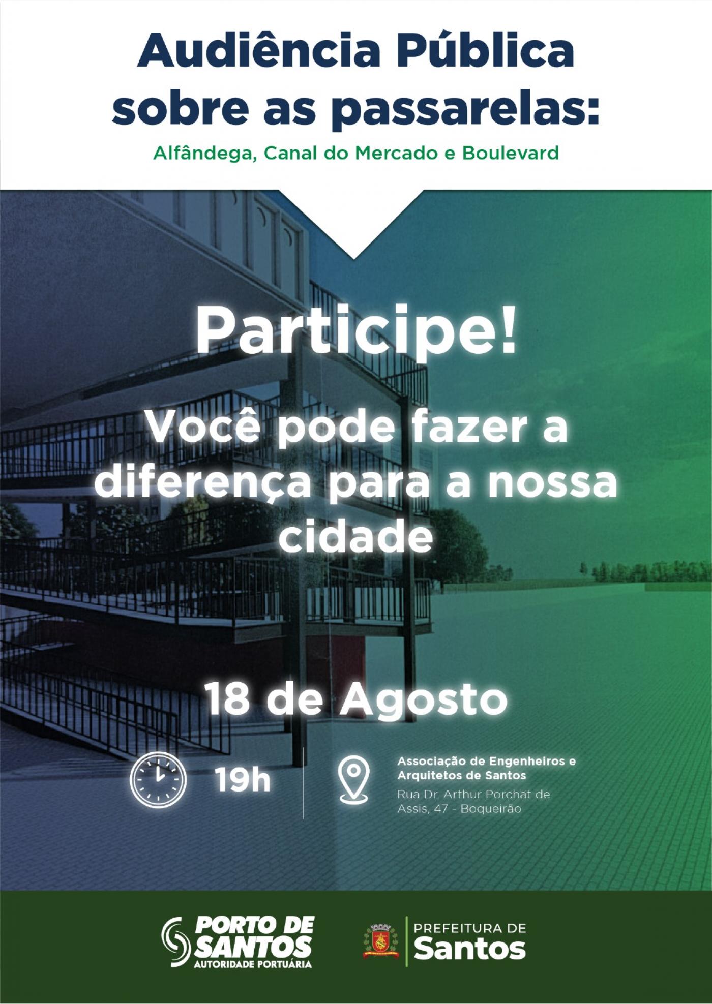 cartaz do evento #paratodosverem 