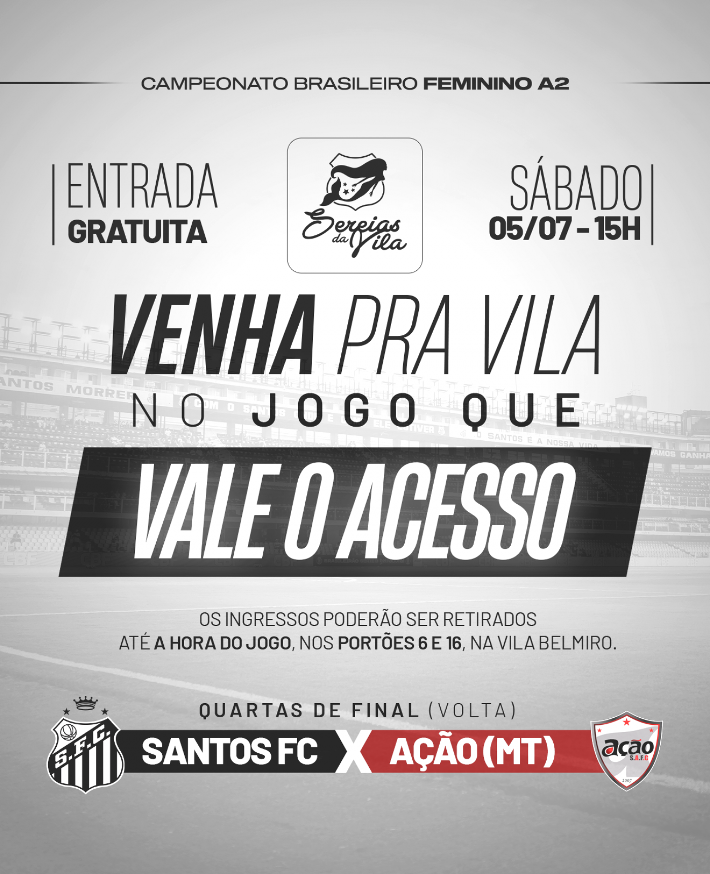 cartaz do evento #paratodosverem