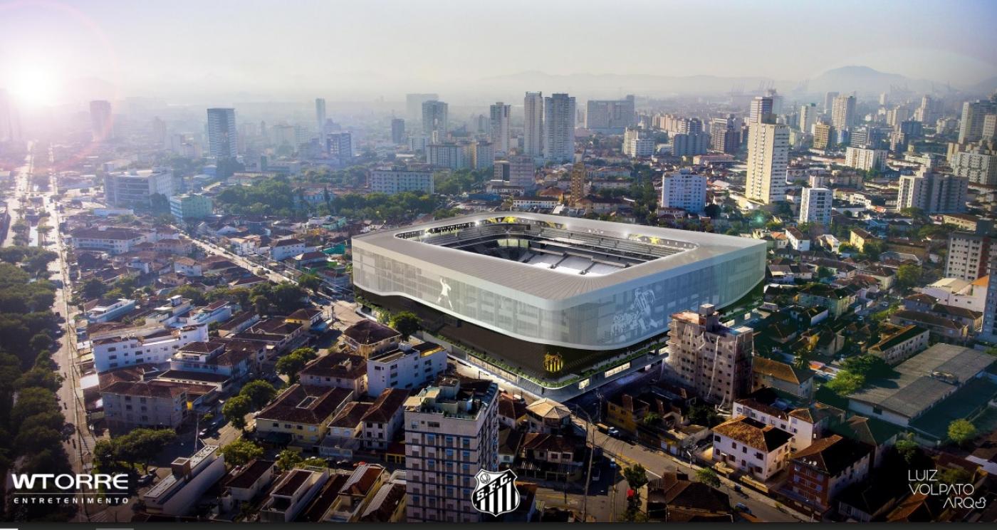 imagem do projeto da nova arena #paratodosverem