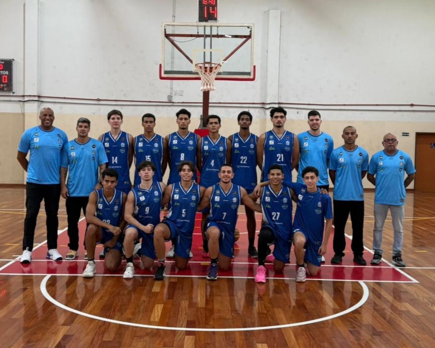 Equipe de basquete masculina. #Paratodosverem