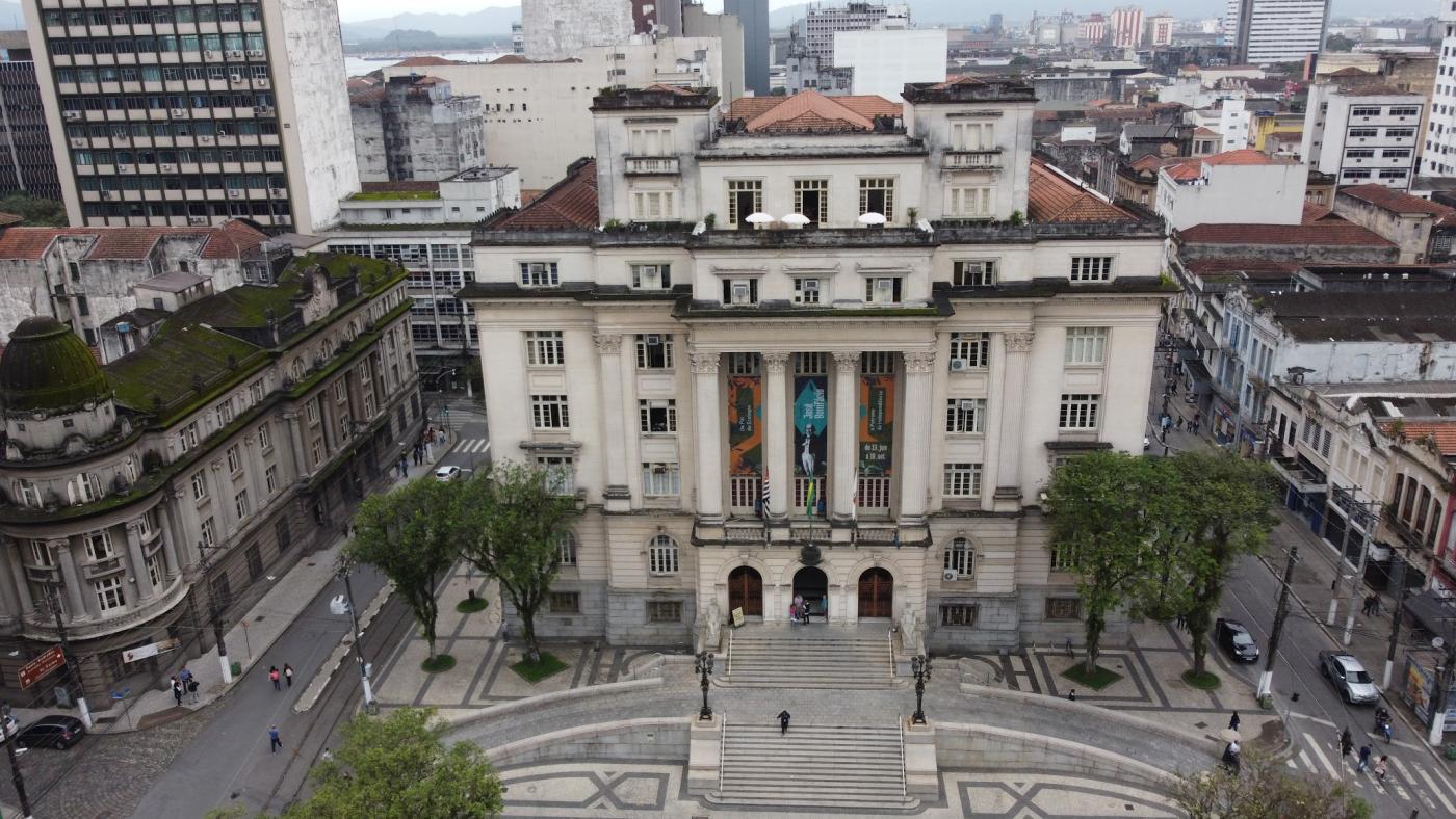 a fachada da prefeitura. #paratodosverem