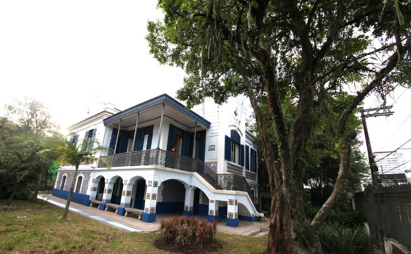 fachada da casa das culturas #paratodosverem