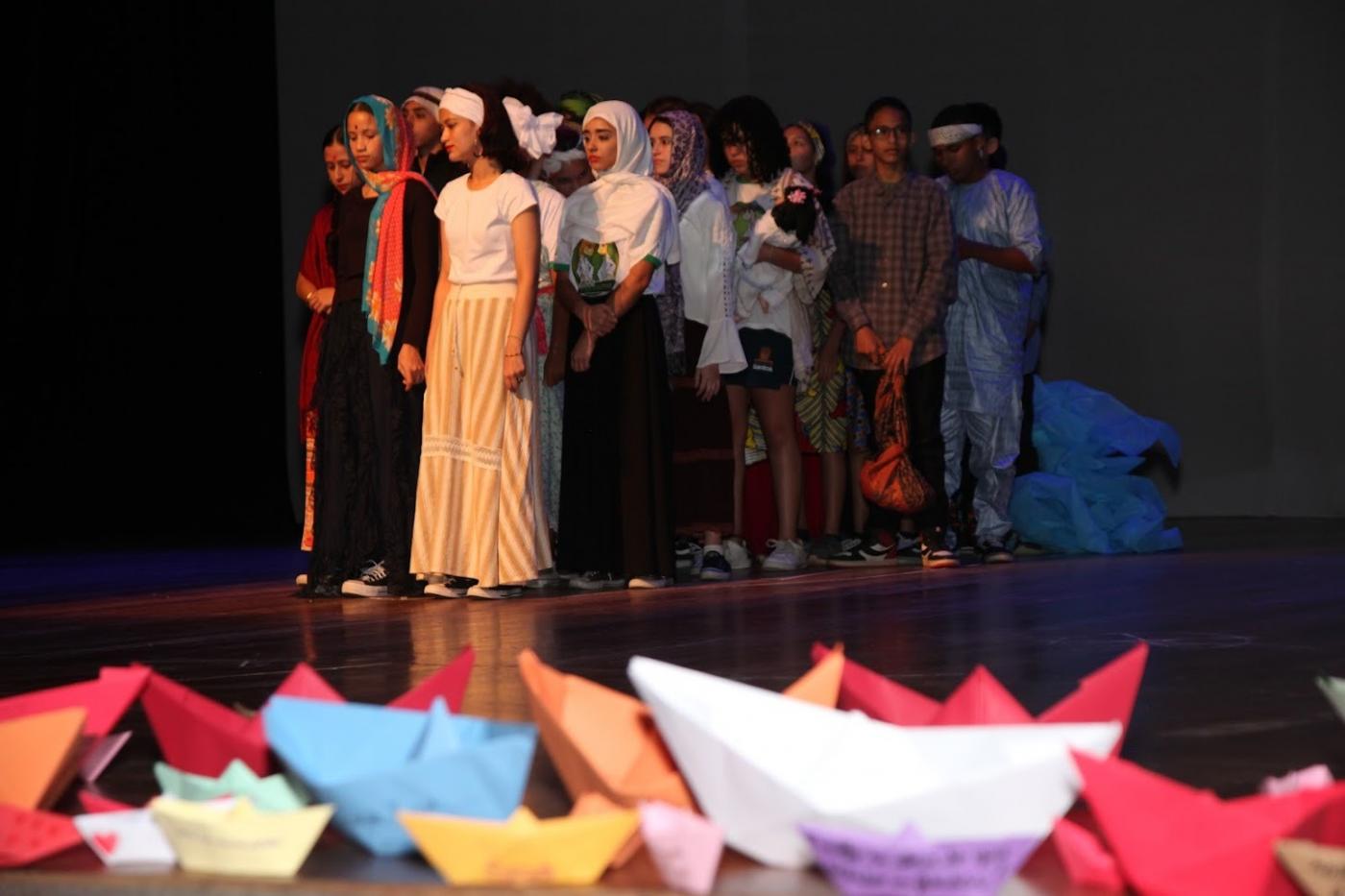 apresentação de teatro. #paratodosverem