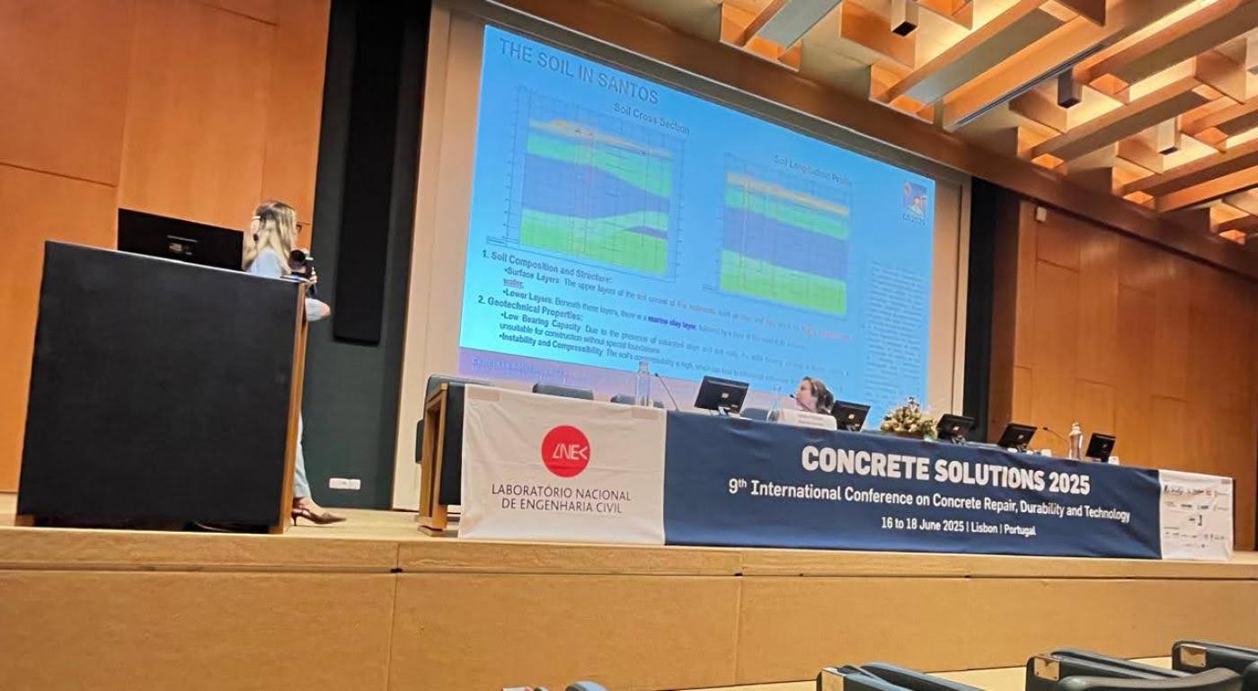 Secretária apresenta estação elevatória #paratodosverem 