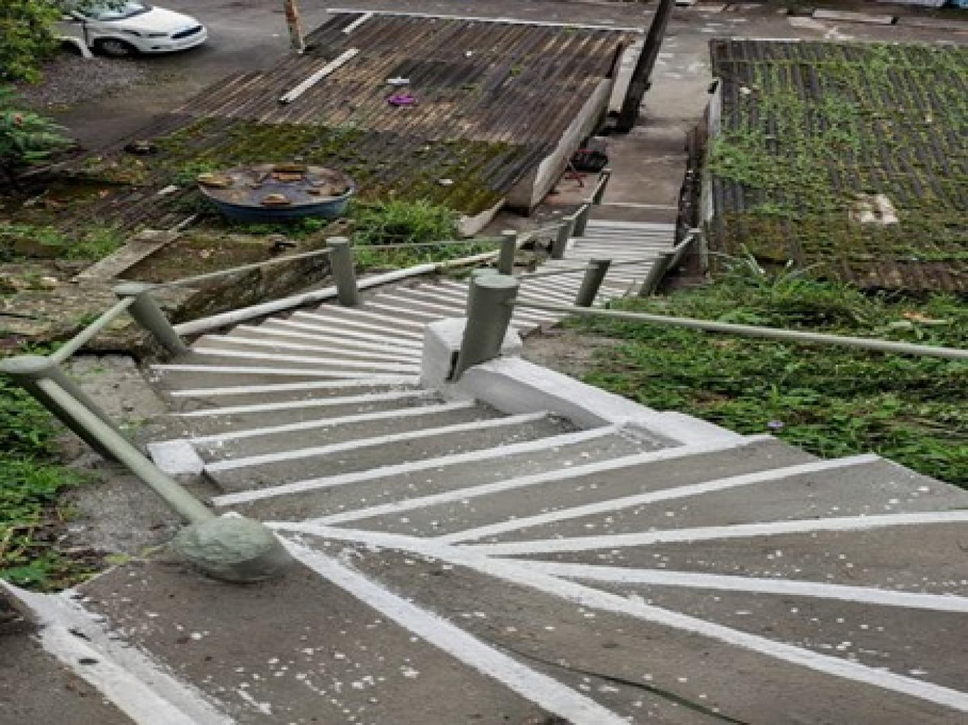 escadaria revitalizada #paratodosverem