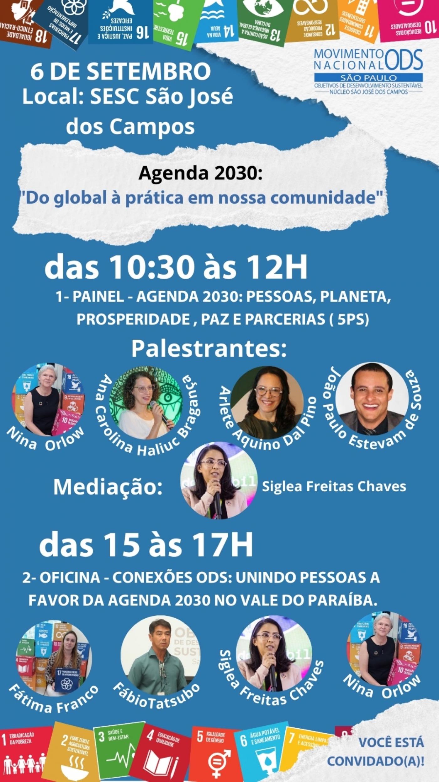 card do evento #paratodosverem 