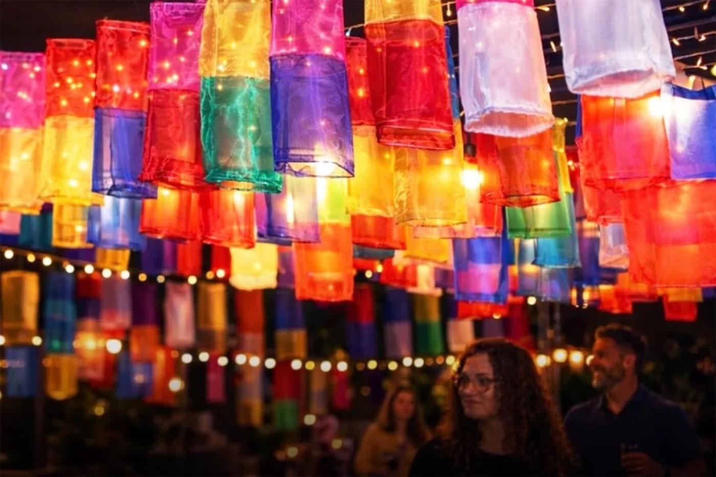 Luminárias coreanas. #Paratodosverem