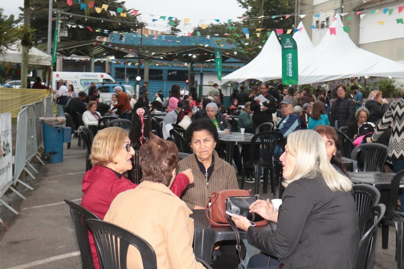 Festa Junina no Rebouças. #Paratodosverem